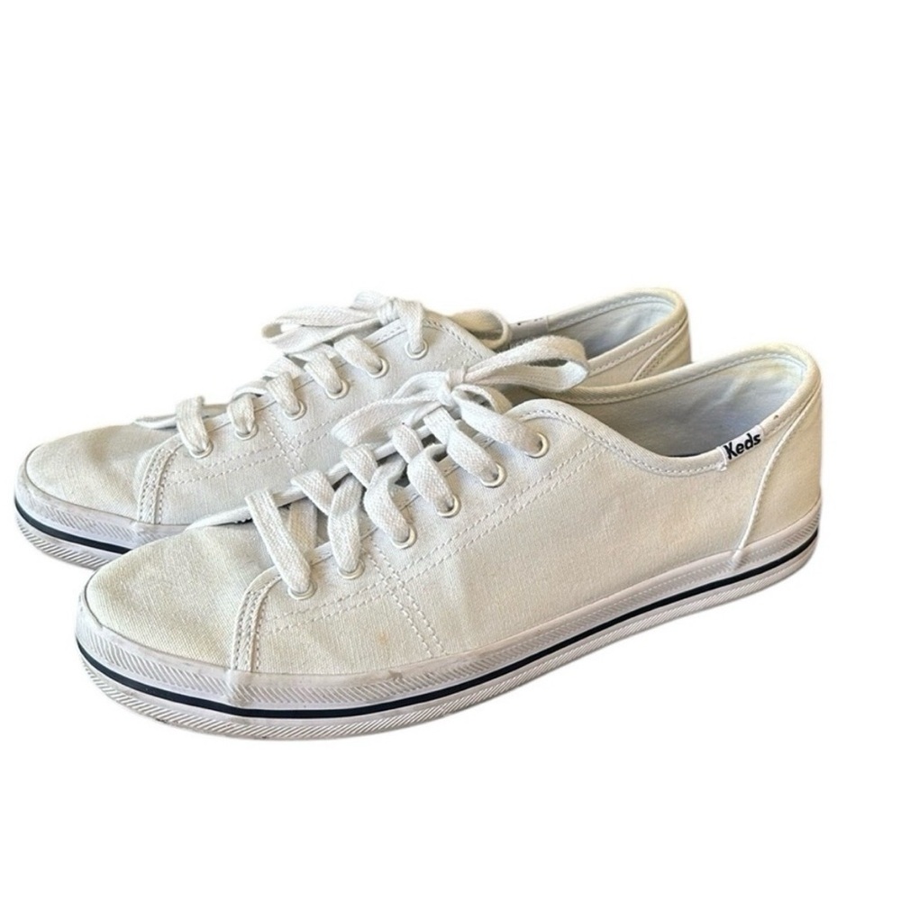 Keds White Canvas Classic‎ Sneaker Size 7.5